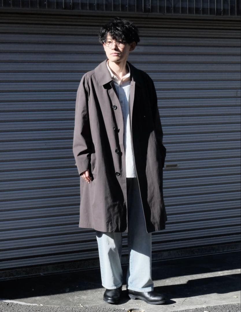 【美品】shiun 24ss SOUTEIN COLLAR COAT