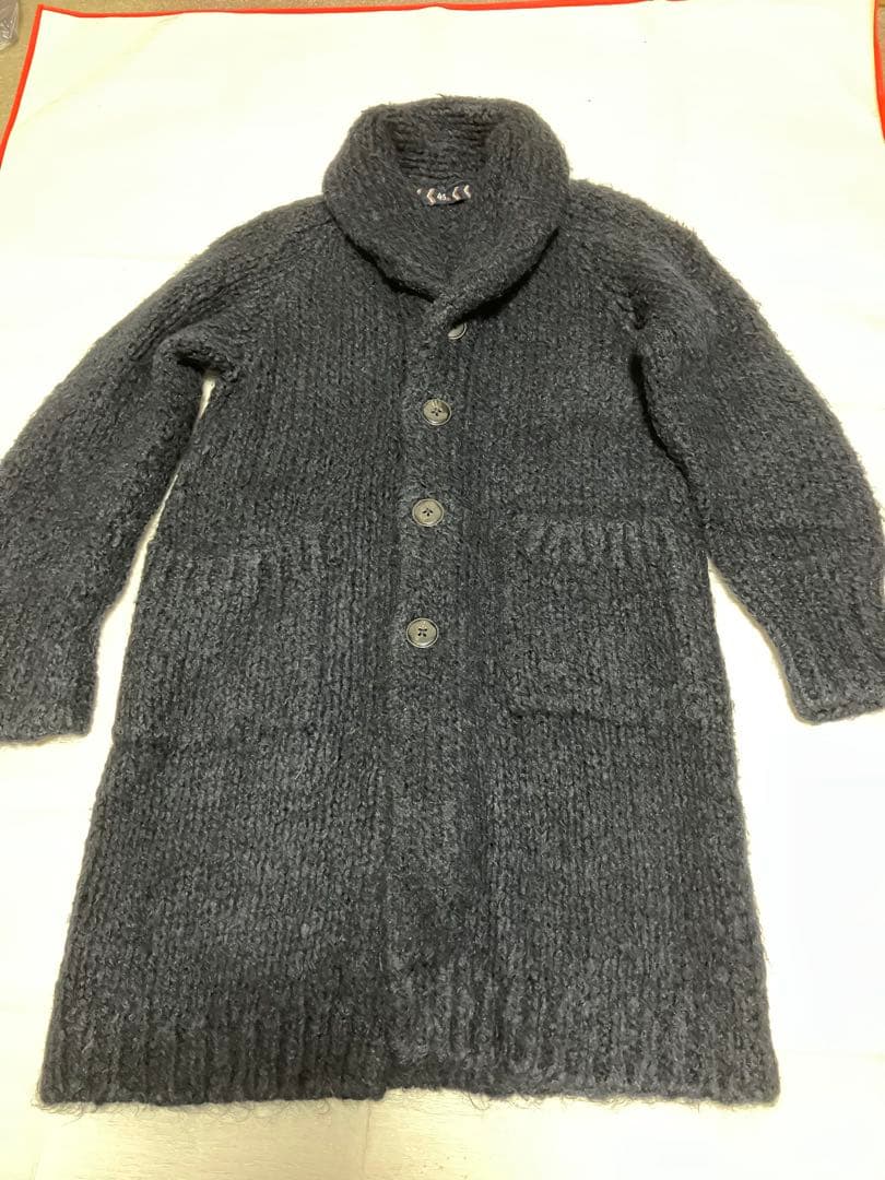 45R ハンドニットのコート
