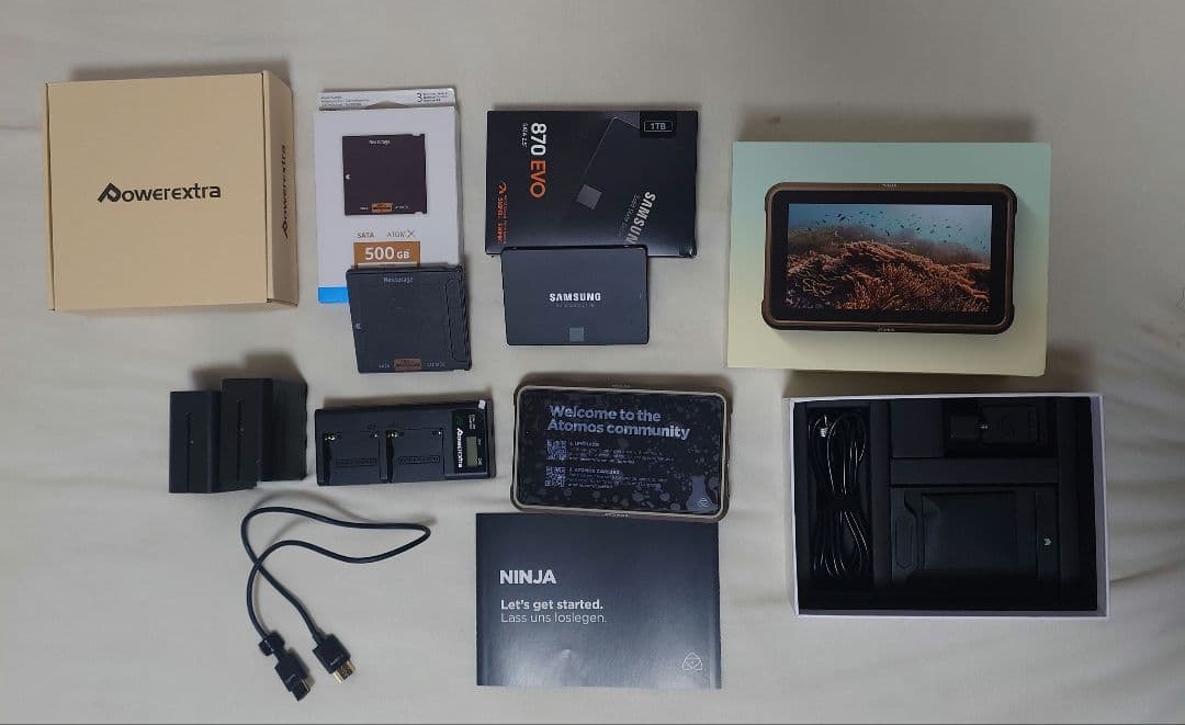 傷あり特価】最新型 ATOMOS Ninja (2023) SSD1.5TB付