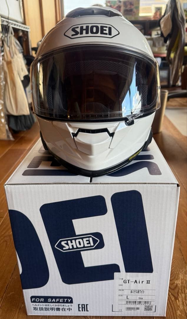 SHOEI GT-Air2（L）ルミナスホワイト+ SENA SRL2