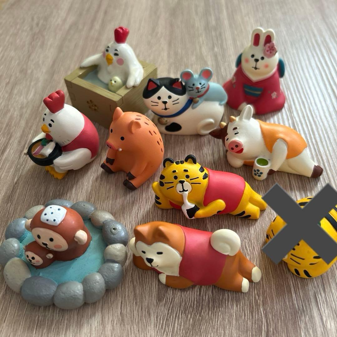 コンコンブル　干支まとめて9点