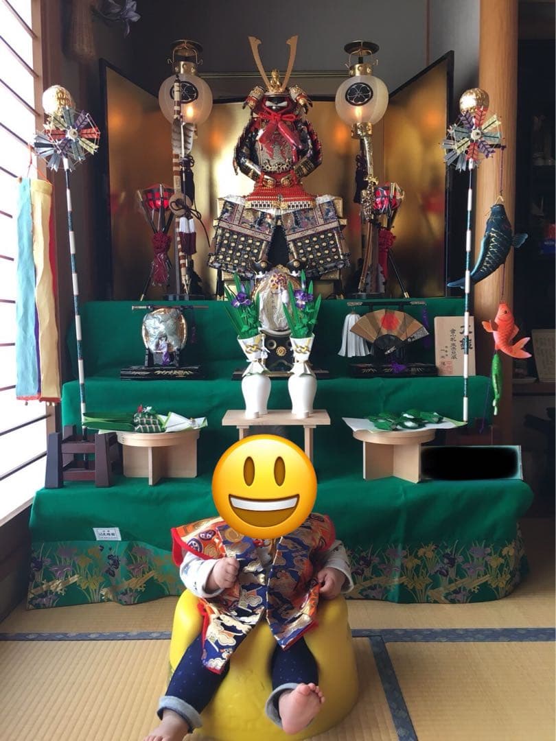 京都平安一水三段　五月人形 武士の鎧と兜③