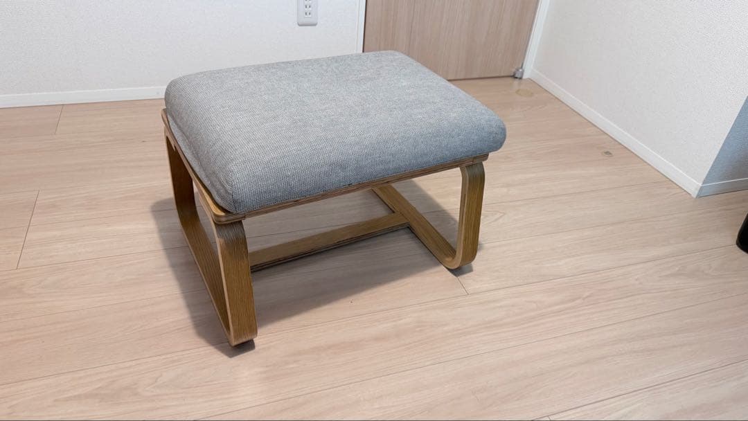 無印良品 リビングでもダイニングでもつかえるベンチ・２・オーク材　オットマン