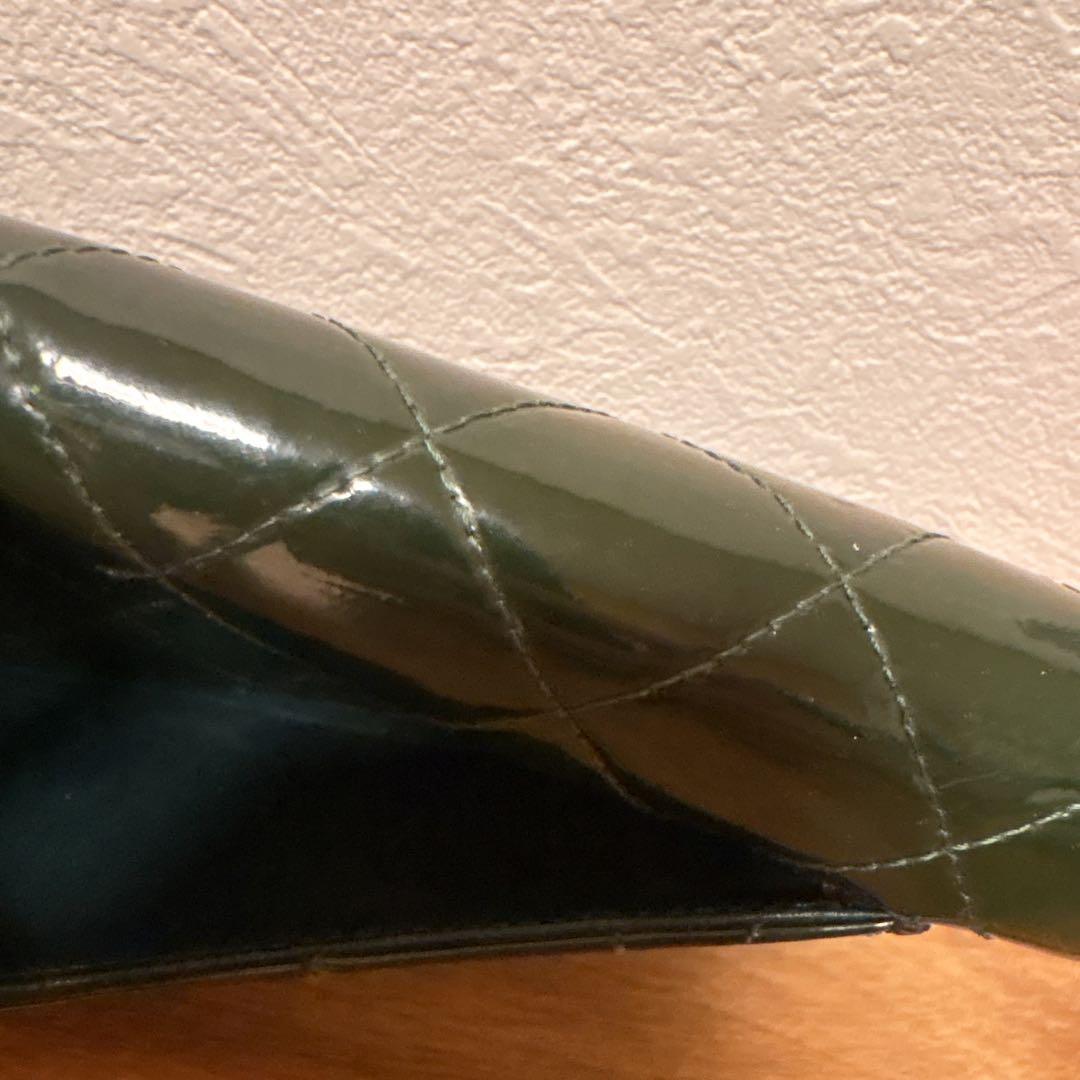 CHANEL シャネル　長財布　グリーン