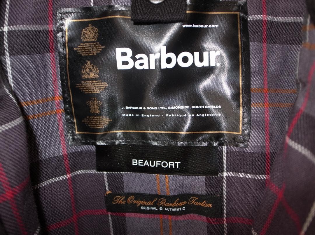 BARBOUR BEAUFORT jacket ビューフォート black 36
