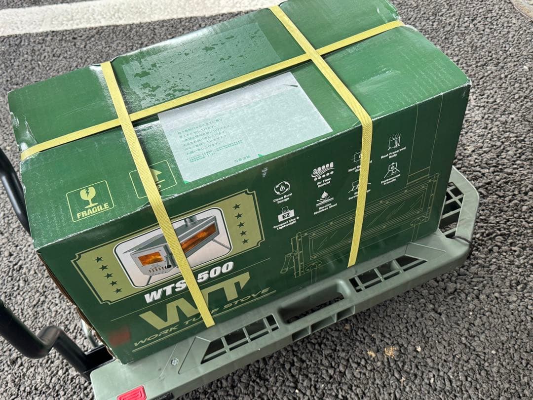 新品未開封ワークタフストーブ WTS500 work tuff stove500