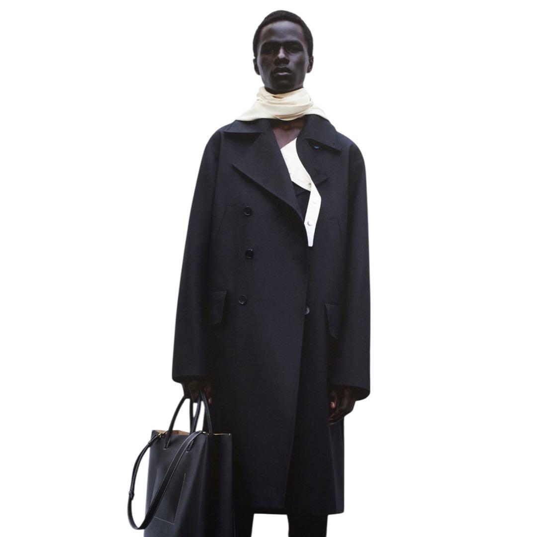 JIL SANDER 21SS ハーフライニングコットントレンチコート 48