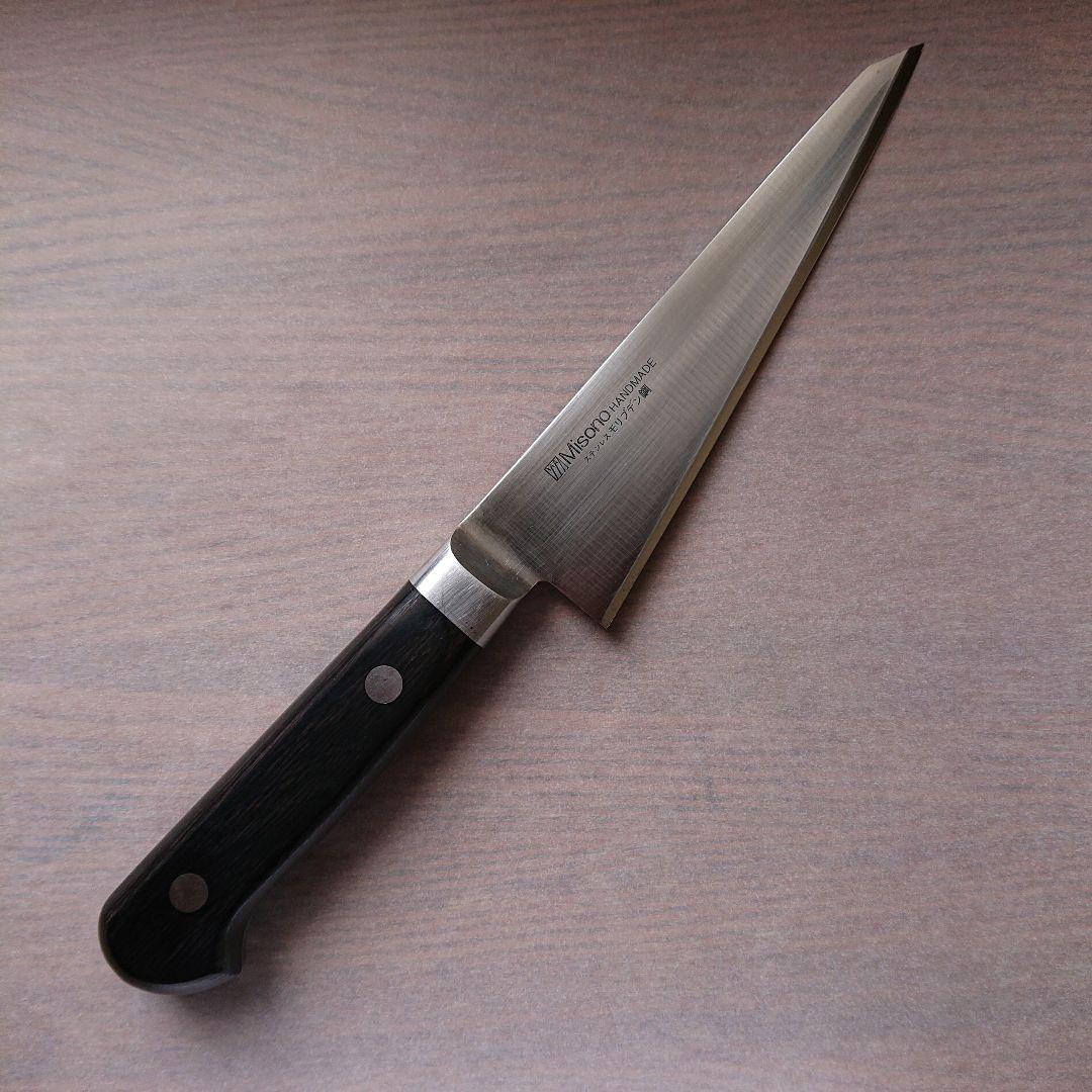 【美品】misono ステンレスモリブデン鋼 骨すき包丁