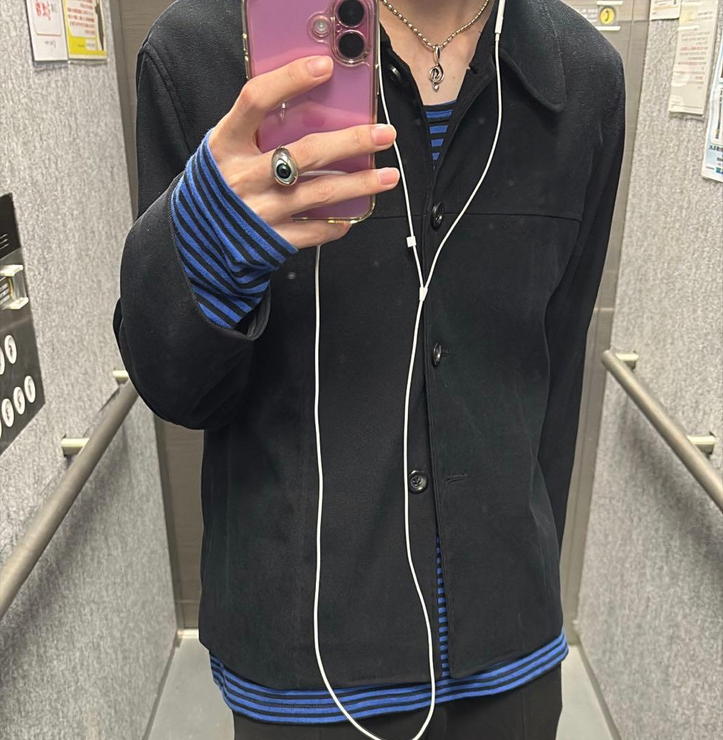 PPFM スパンコール ボーダー ロンt