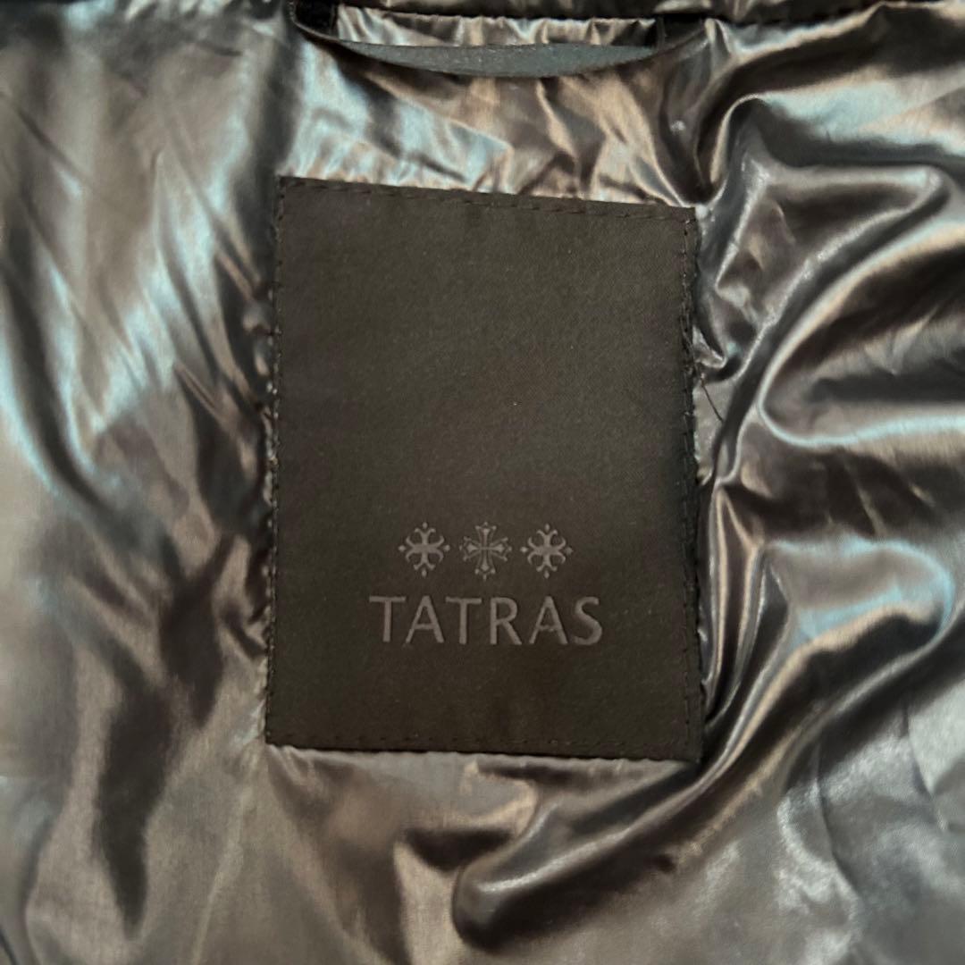 TATRAS タトラス　バビラ　ロングダウンジャケット　フード付き　ダークグレー