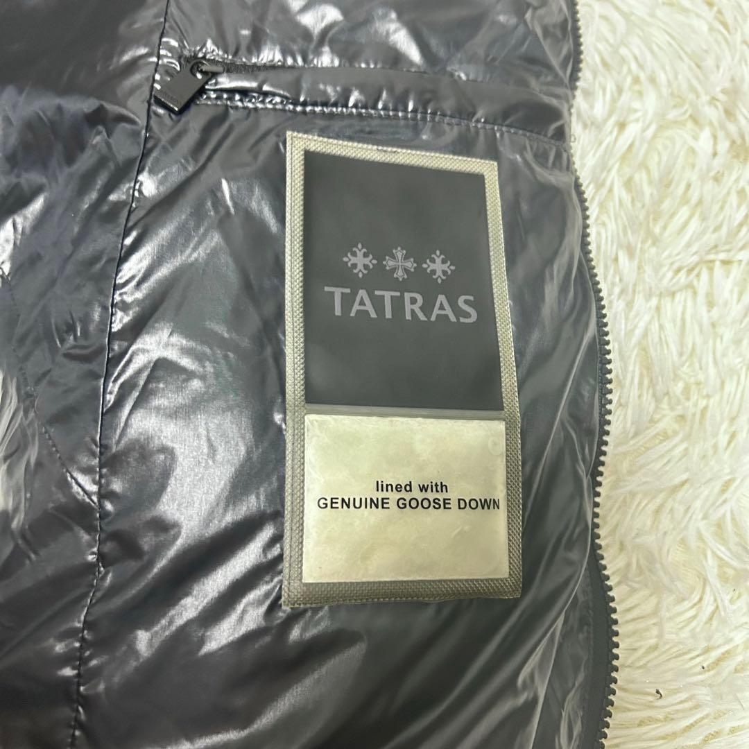 TATRAS タトラス　バビラ　ロングダウンジャケット　フード付き　ダークグレー