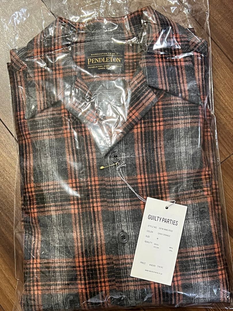 25FWワコマリアペンドルトンオンブレチェックシャツ WACKO MARIA