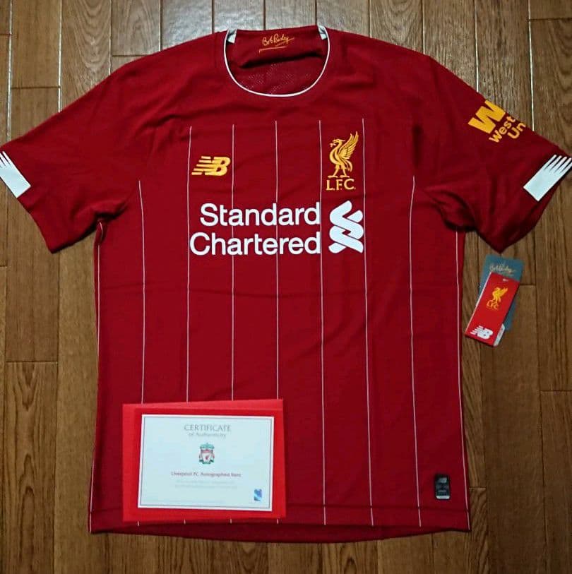 リバプール 南野 サイン入りユニフォーム