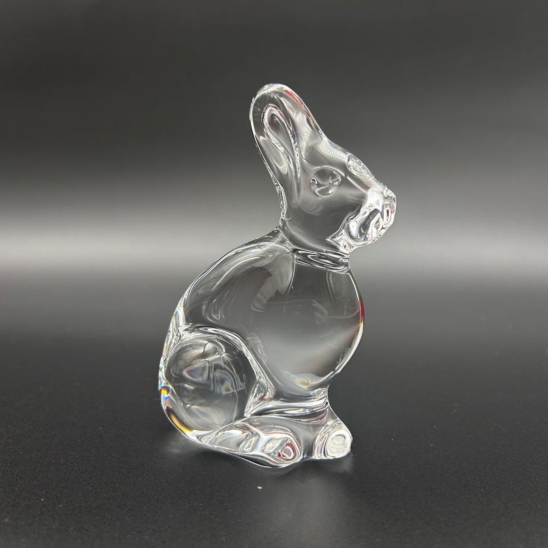 【新品・未使用品】BACCARAT うさぎ 置物 インテリア フィギュアリン