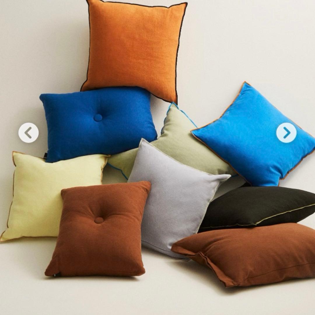 クッション・座布団 HAY OUTLINE CUSHION LEMON SORBRT