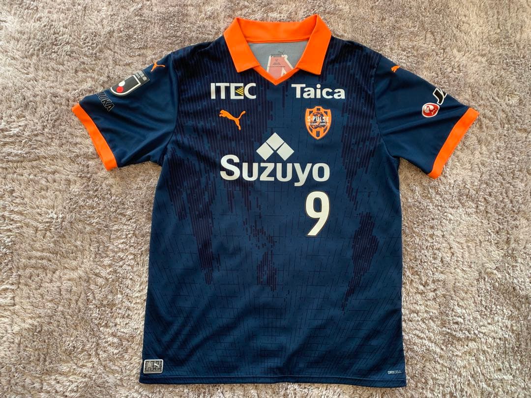 清水エスパルス 2023 サード ユニフォーム チアゴサンタナ