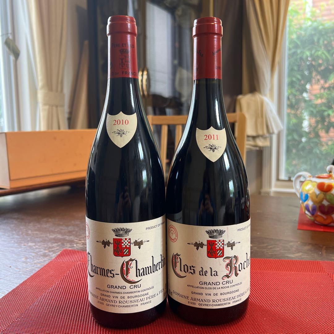アルマンルソー la Roche 2011/Chambertin 2010