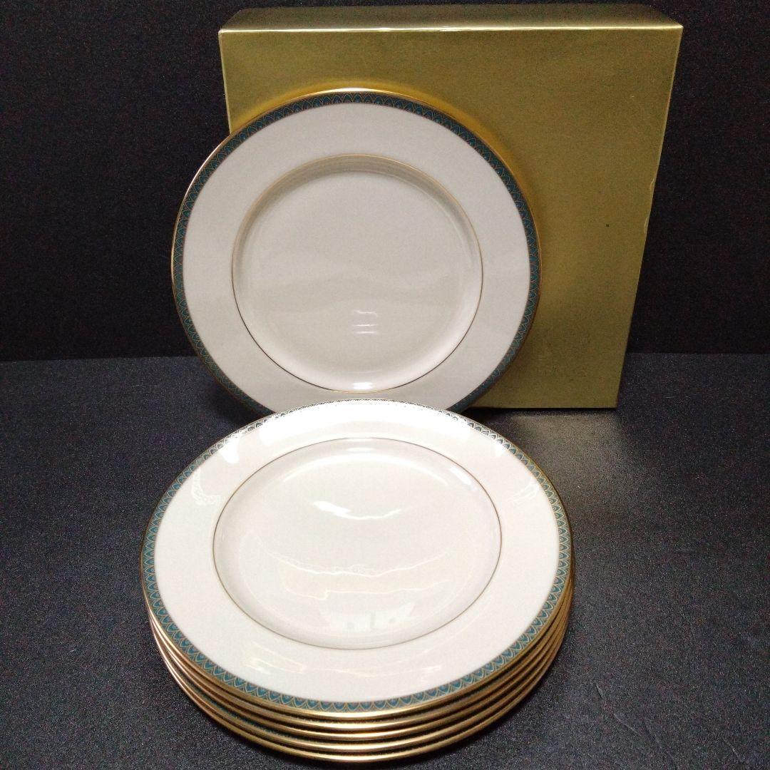 未使用 レノックス ディナープレート6枚　お祝い