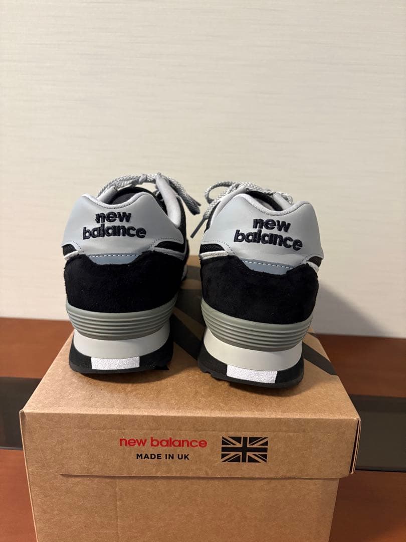 【美品】ニューバランス 576 UK製 ブラック(高機能インソール付き)