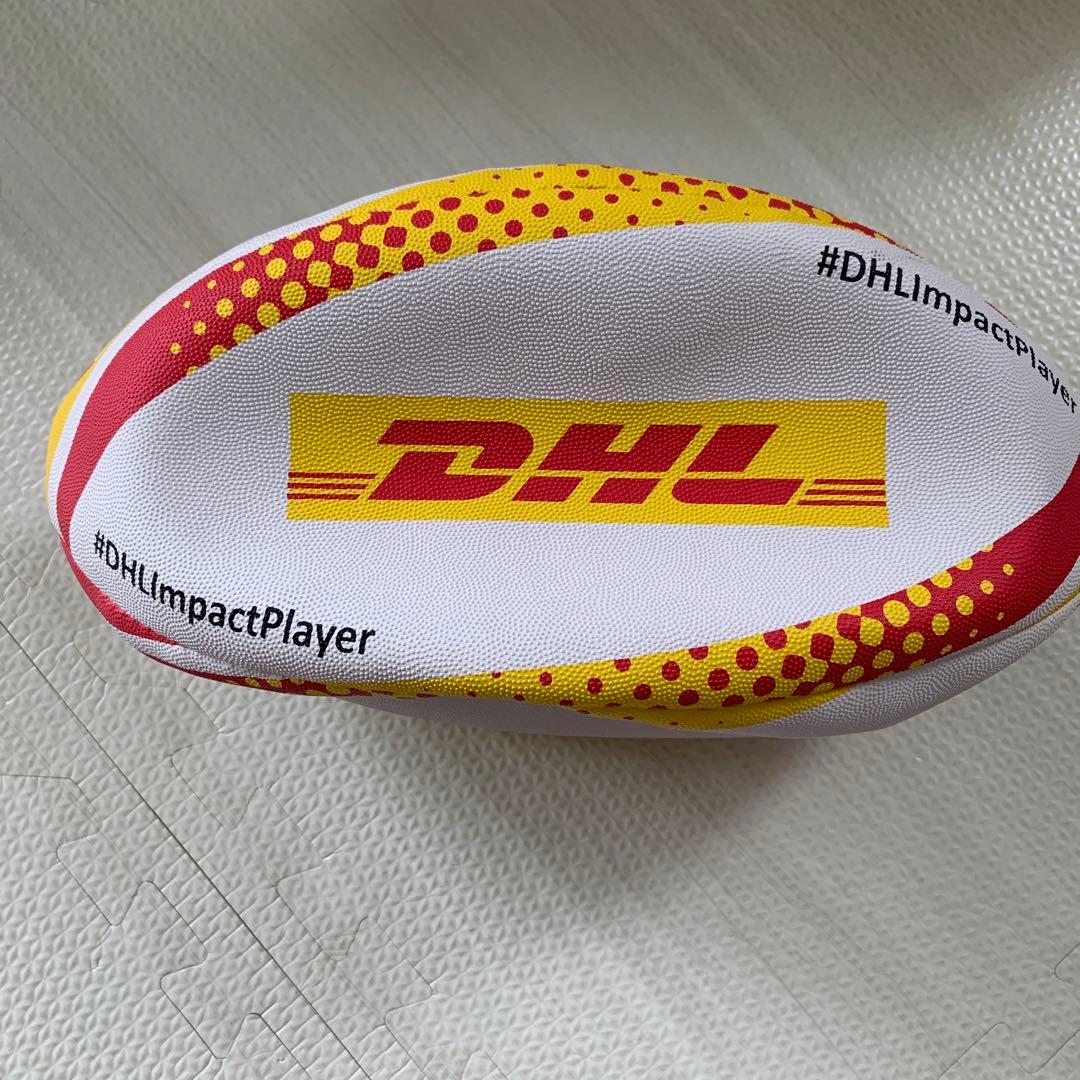 DHL ラグビーボール　GILBERT