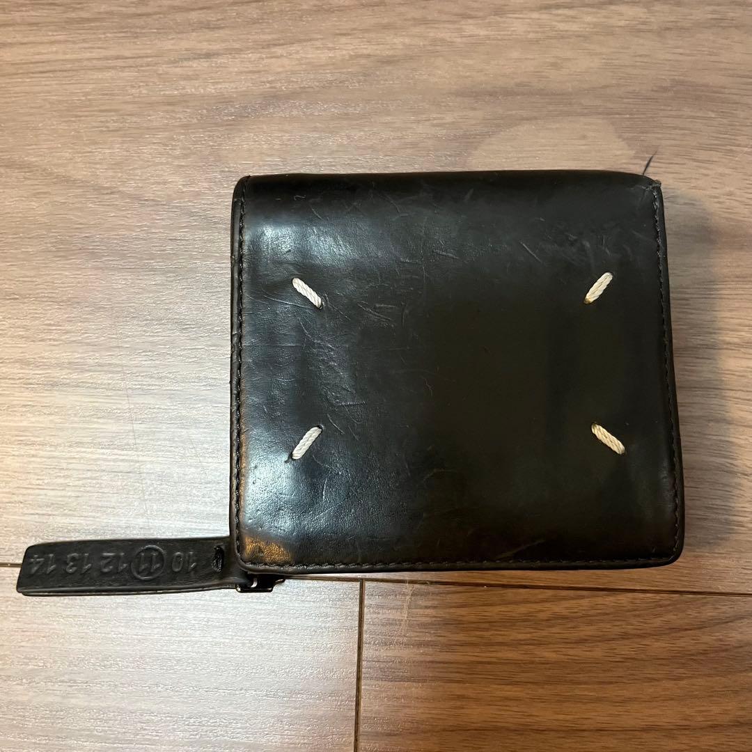 ワ*ン様 Maison Margiela マルジェラ 4ステッチ 二つ折り 財布