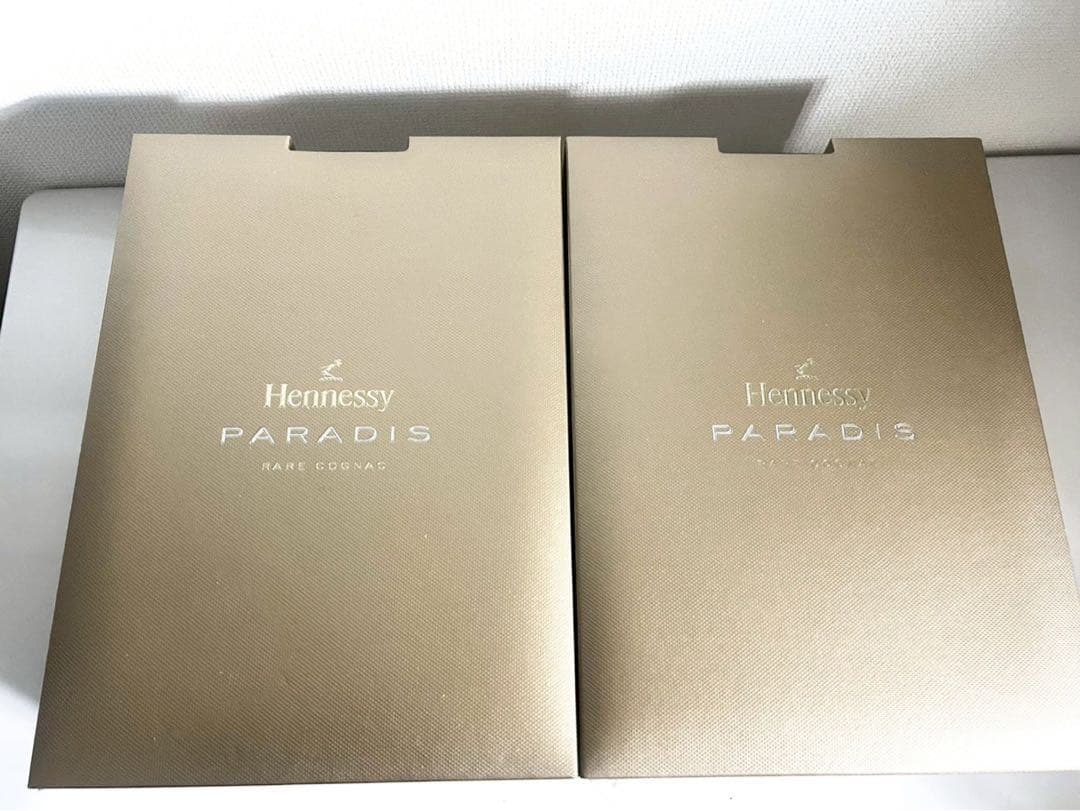 Hennessy Paradis ヘネシーパラディ空き瓶 2本セット