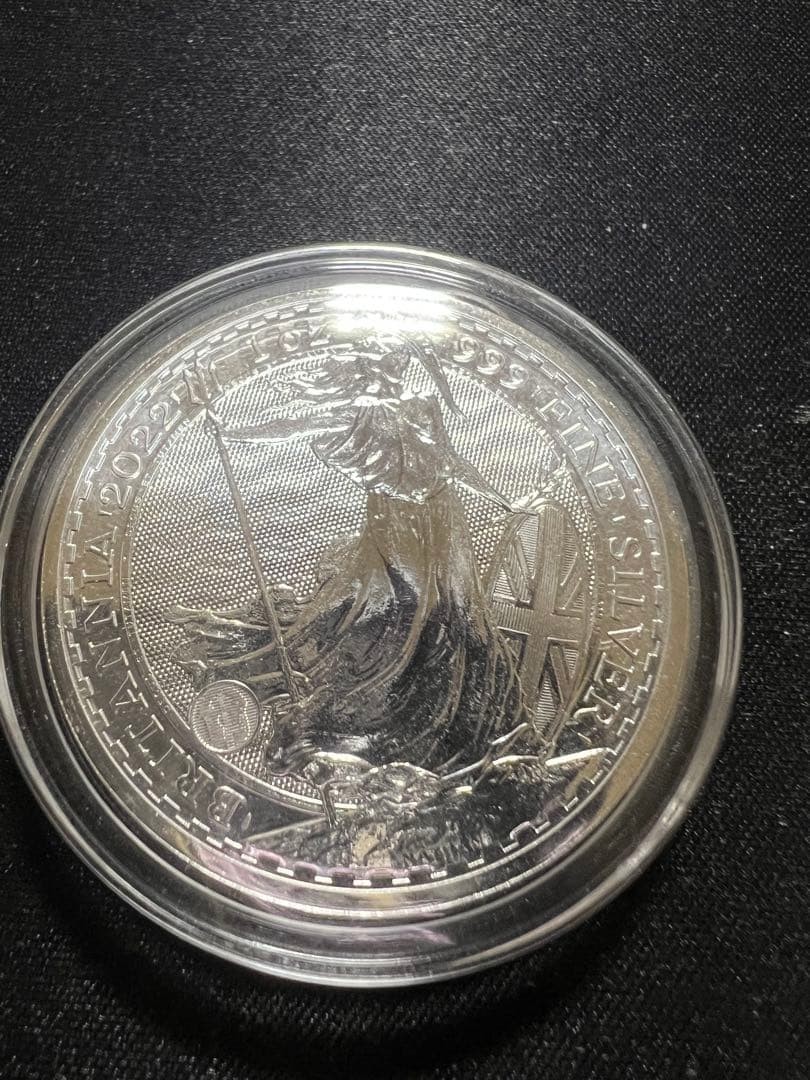 2022年 ブリタニア 1オンス銀貨　管理番号50