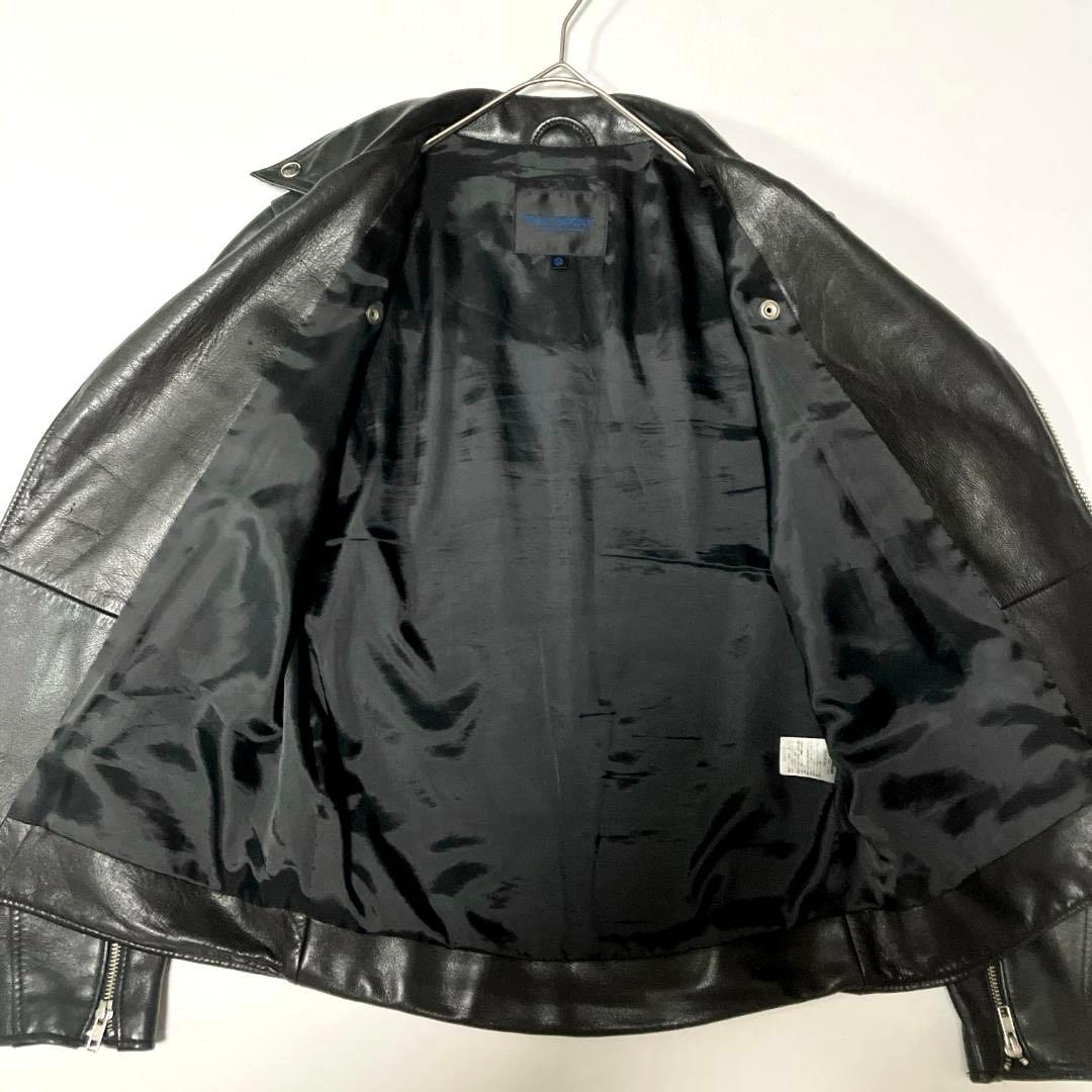 【美品】ロアーズオリジナル ダブル ライダースジャケット 牛革 M ブラック