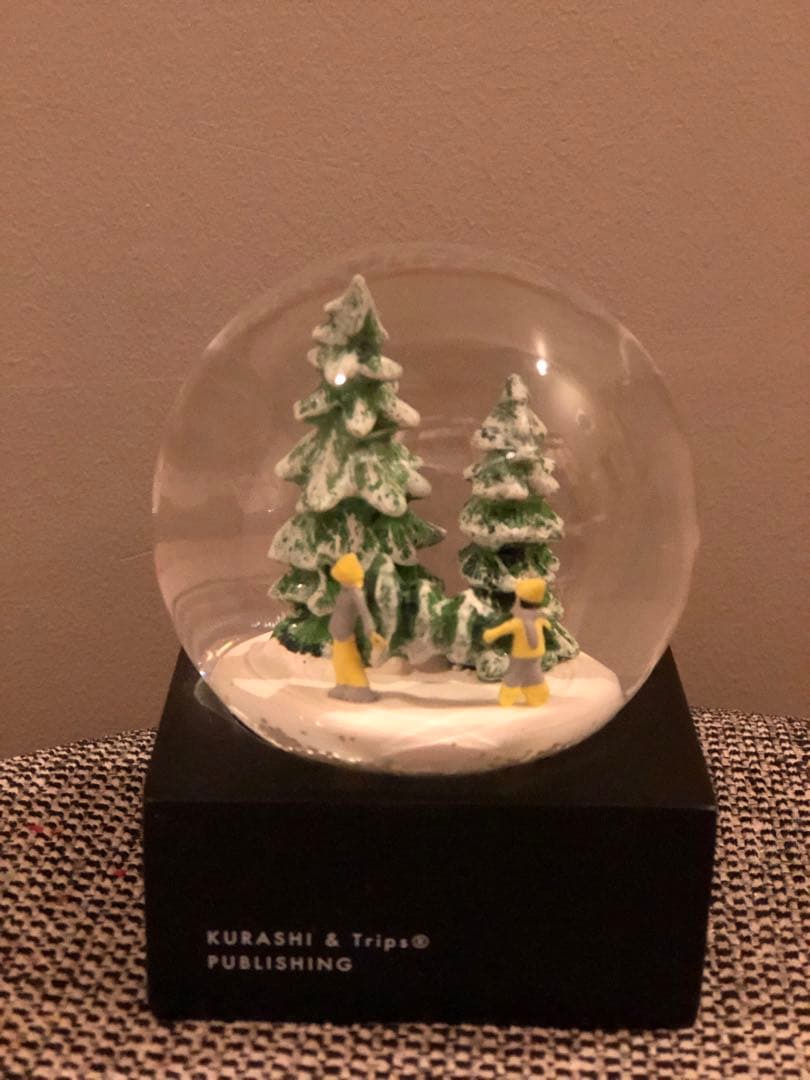 【美品】北欧、暮らしの道具店　スノードーム　2019