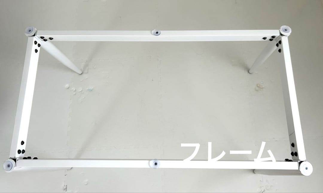 【引き取り可】美品　ホワイト ダイニングテーブルのみ140 引取り17000円！
