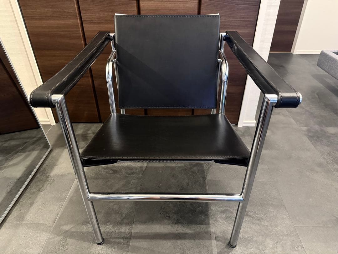 大塚家具 匠大塚 スリングチェア LC1 リプロダクト 本革