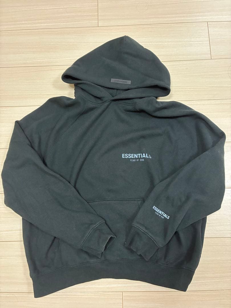 ESSENTIALS FEAR OF GOD パーカー ブラック