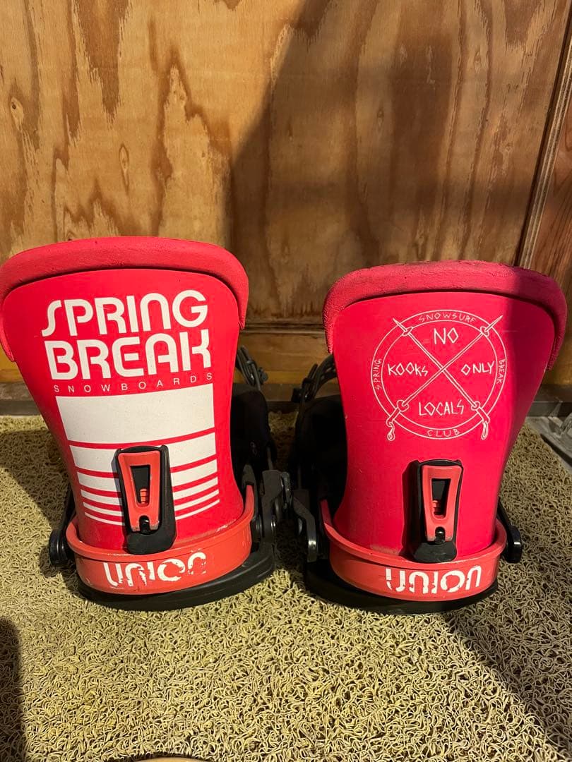 union SPRING BREAK ビンディング