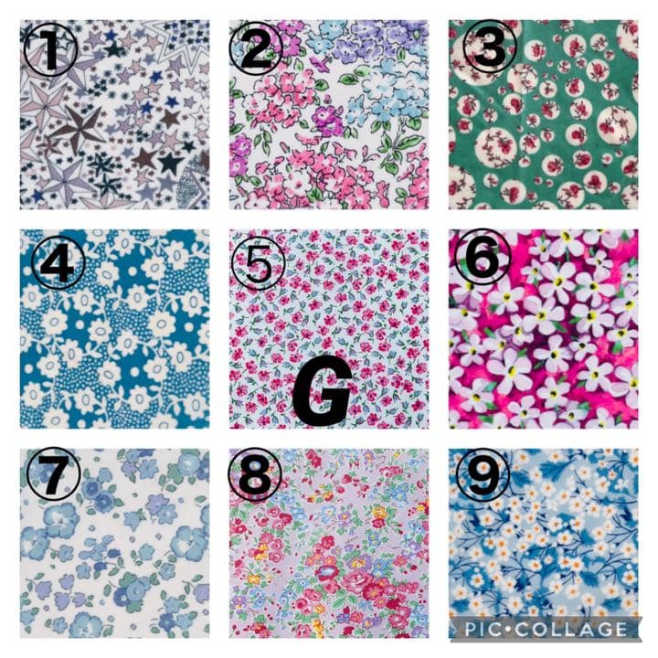 リバティヘアゴム　ヘアピン