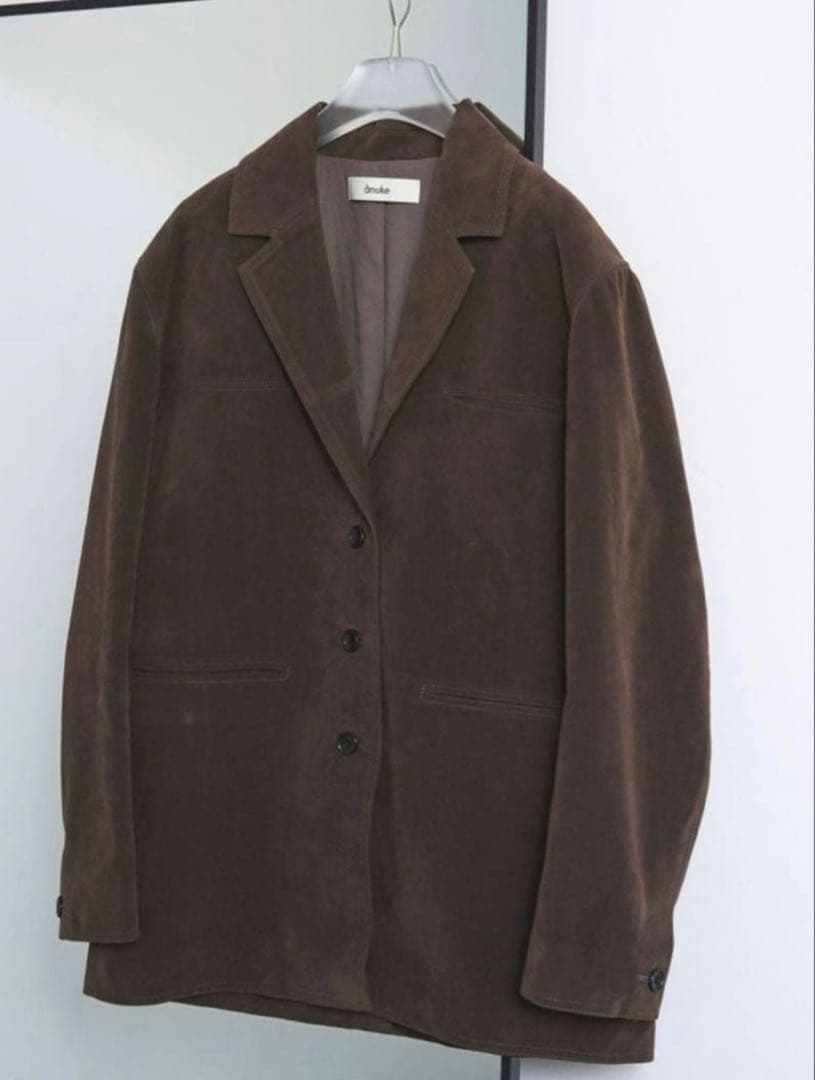 anuke Eco Suede Jacket 38サイズ