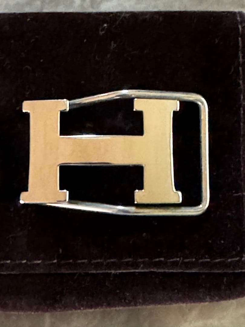 HERMES 925シルバー マネークリップ