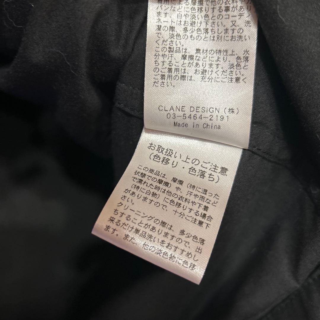 クラネ CLANE LAYERED SWINGTOP BLOUSON