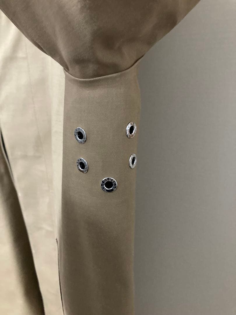 マッキントッシュ ダンカン ゴム引き ベージュ ダンケルド ステンカラーコート