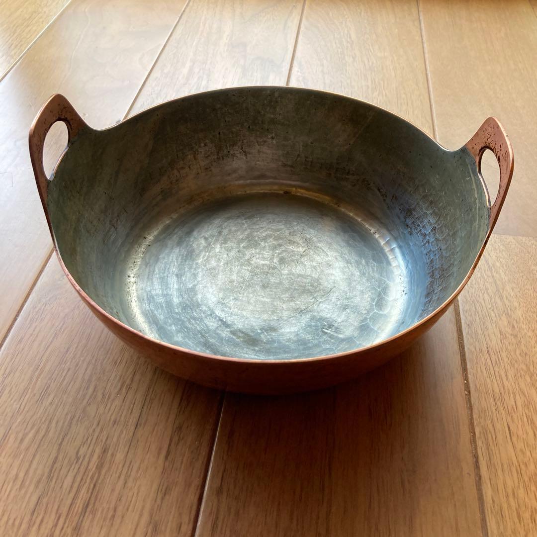 鍛造工房west side33 銅製　天ぷら鍋