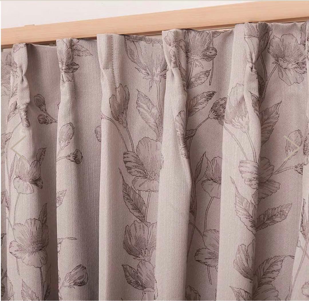 saya様ご確認用 遮光2級 カーテン 100㎝×135㎝ 2枚 東京インテリア