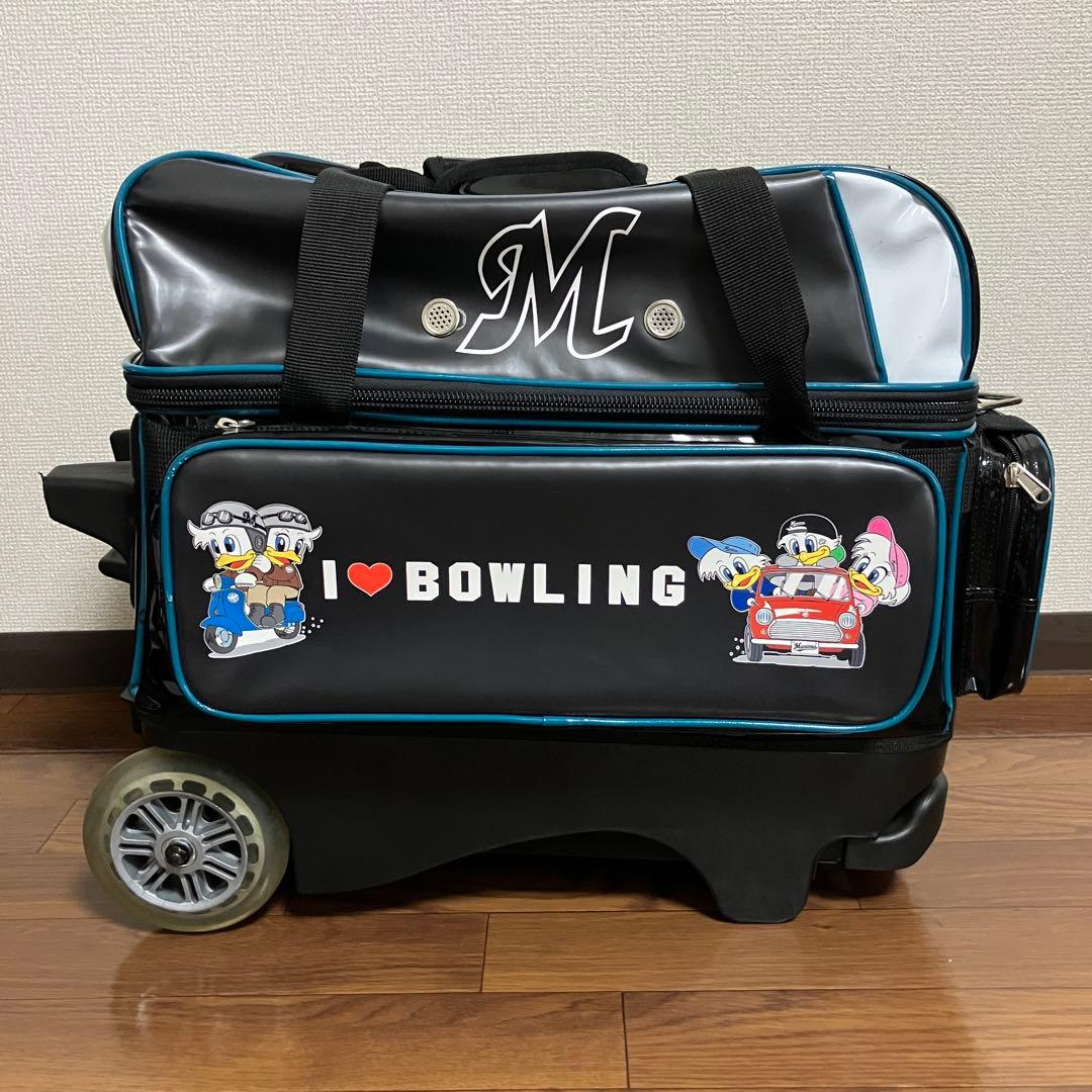 （K25854）★希少 レア★ 千葉ロッテマリーンズ ボウリング バッグ