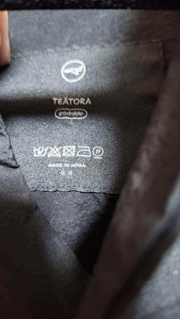 TEATORA CARTRIDGE SHIRT PACKABLE サイズ2
