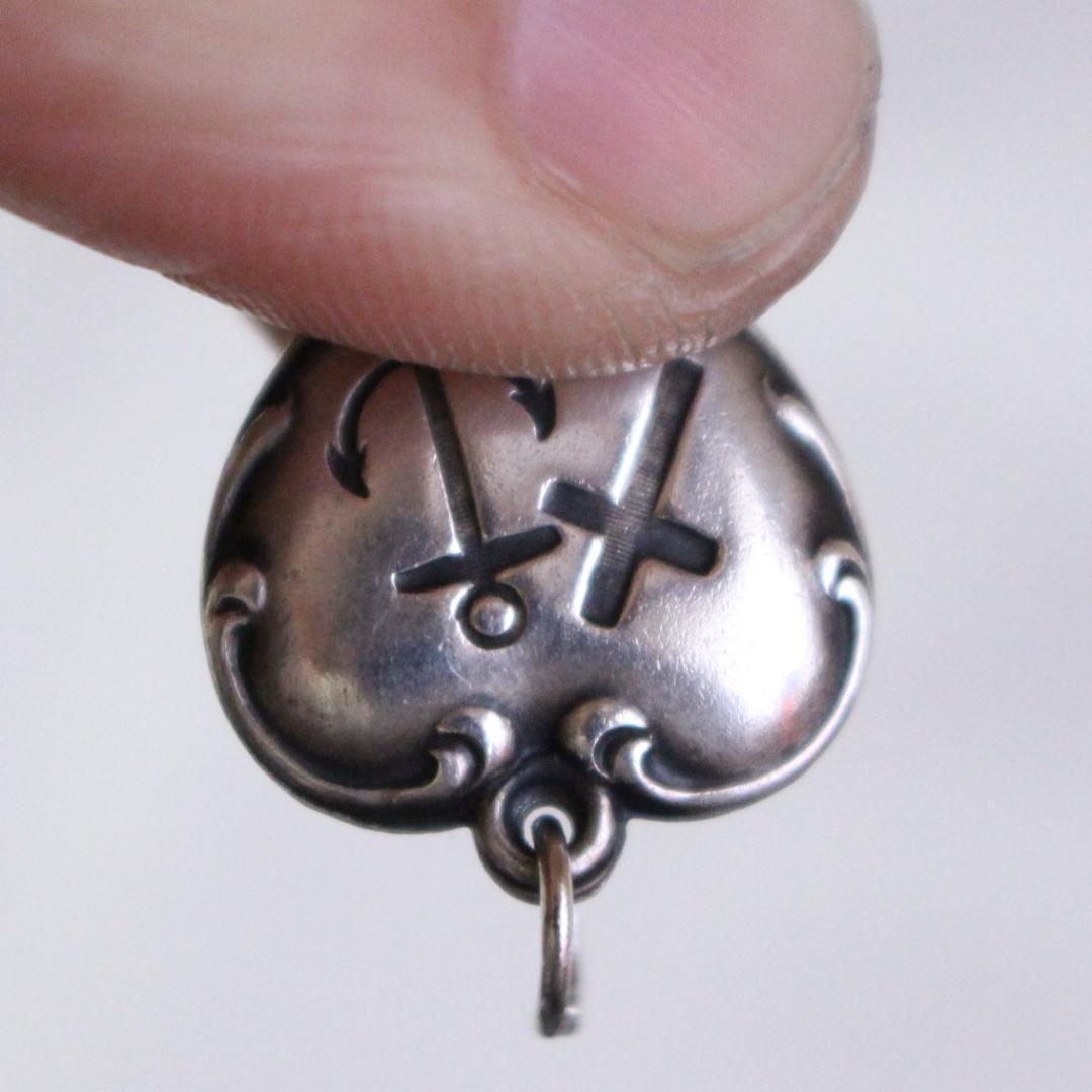 40s　スウィートハートジュエリー　WW2　ハート　十字架　クロス　錨　アンカー