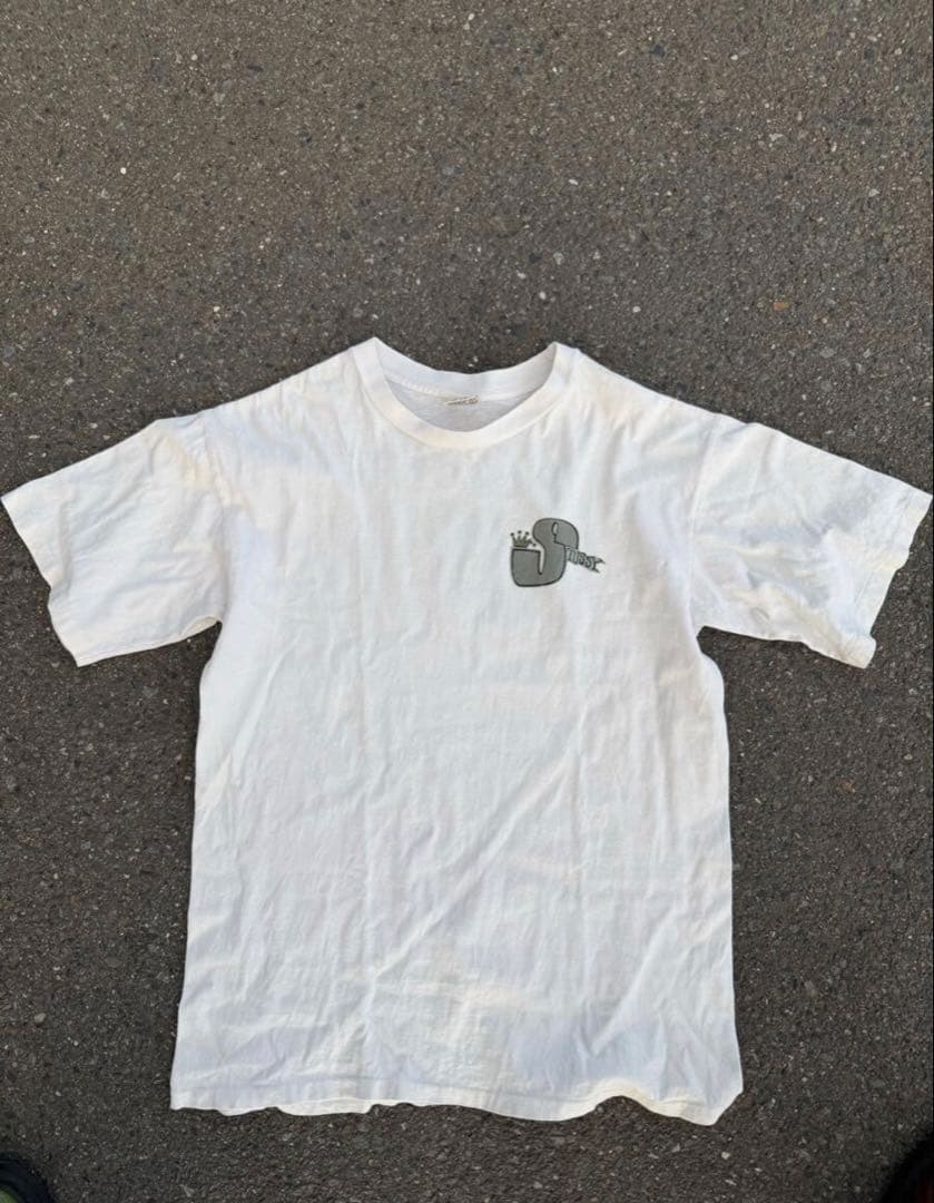 G*ん様 80s 90s old stussy 白タグ Tシャツ