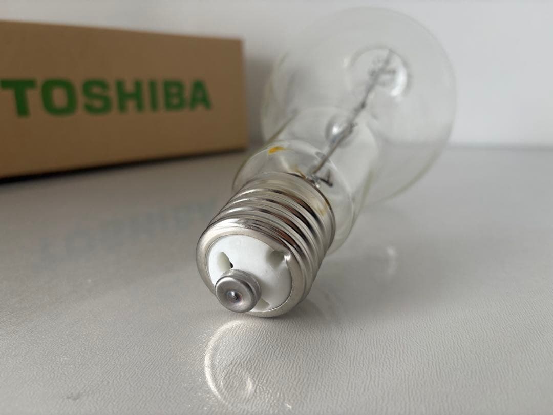 東芝　透明水銀灯　H400 (未使用品)