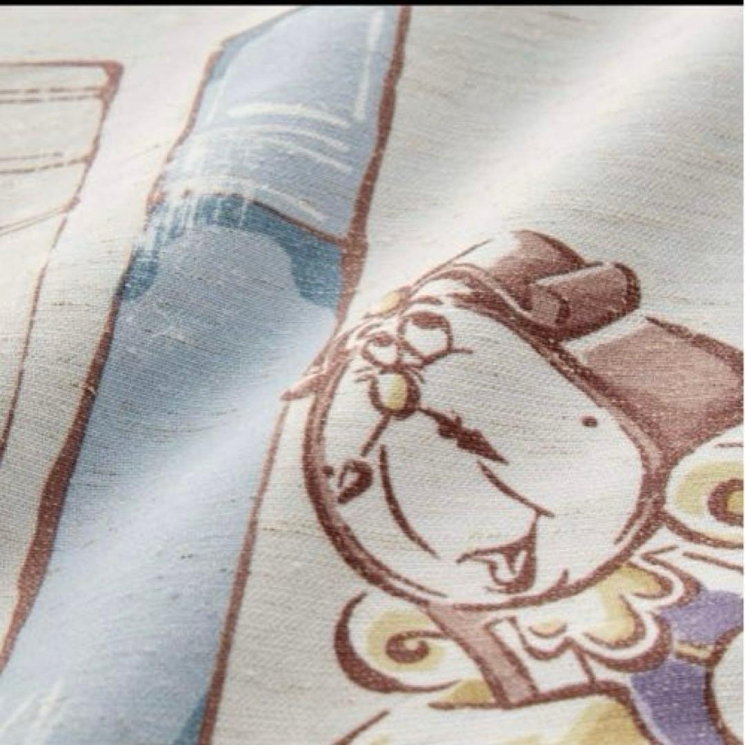 ディズニー　美女と野獣　 本棚デザインカーテン　ベルメゾン