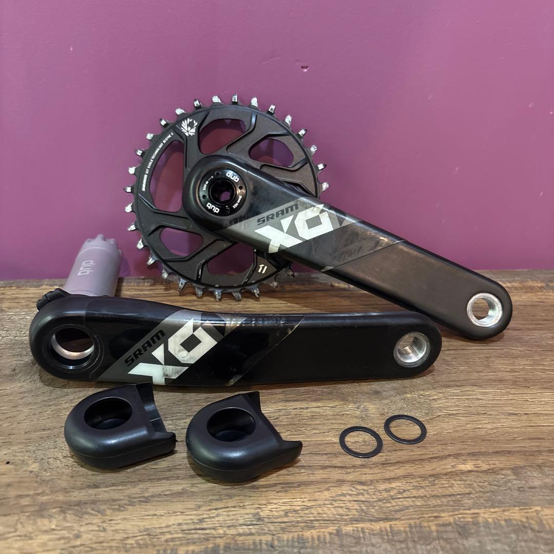 SRAM XO1 カーボンクランク MTB dub BOOST 170mm32t
