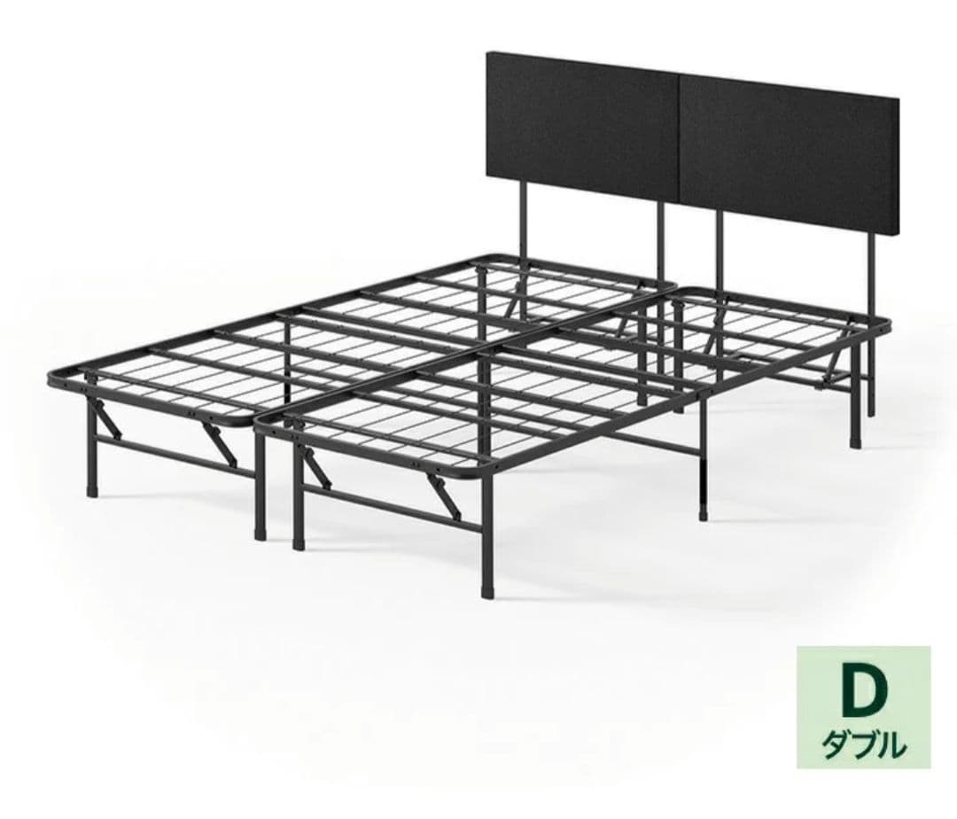 折りたたみ式 ダブルベッドフレーム