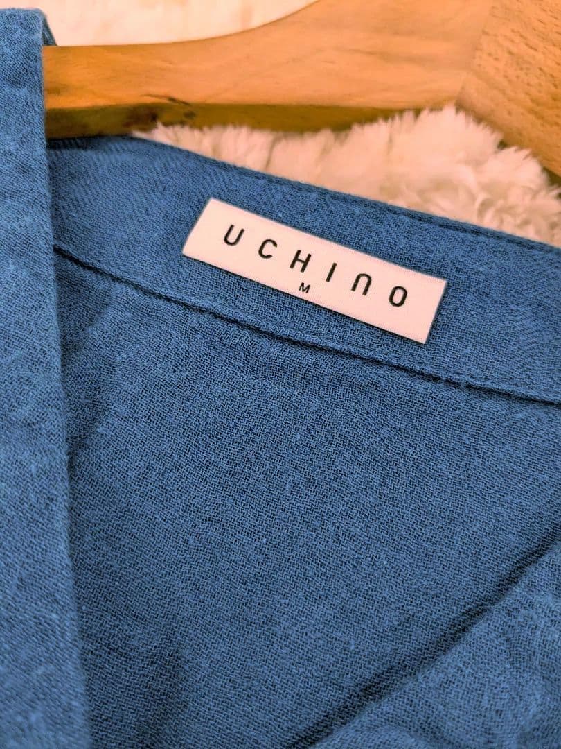 新品未使用　大人気ウチノのガーゼパジャマ　ワンピース レディース　M