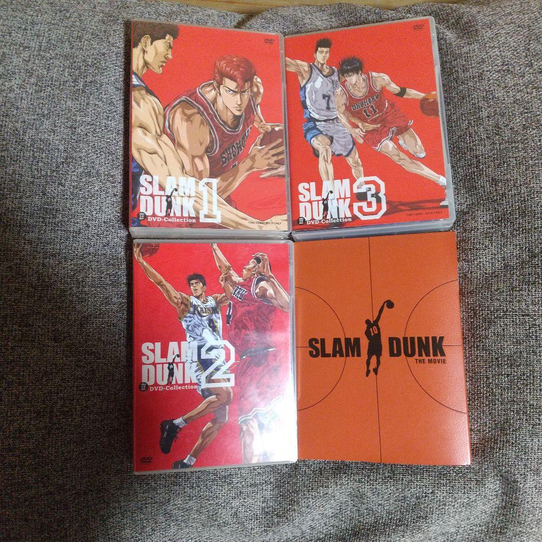 SLAM DUNK DVDセット 1, 2, 3 + 映画版
